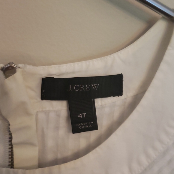 J crew size 4 tall white sleeveless blouse - Picture 2 of 3